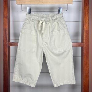 Zara Baby, light green pant, size 9-12 mos